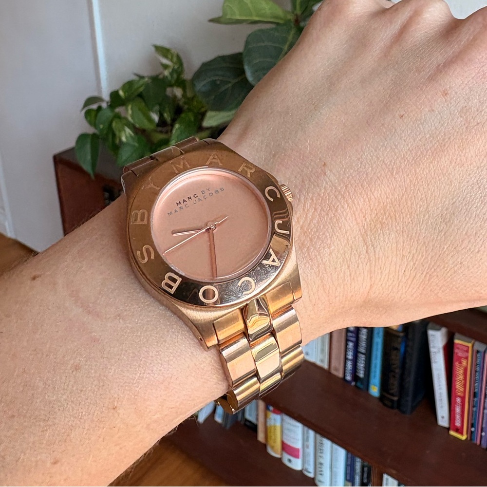 Marc Jacobs Rose Gold Tone Watch